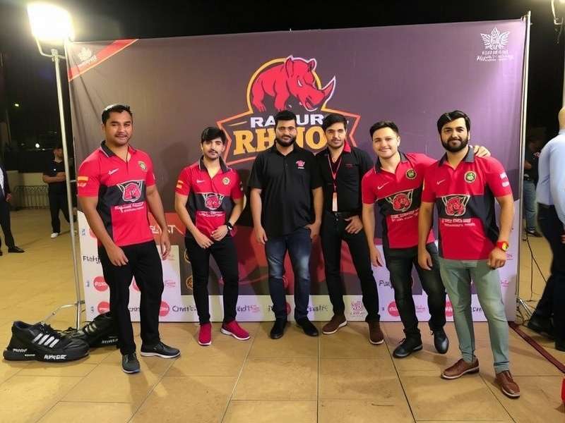 Raipur Rhinos Launch Event